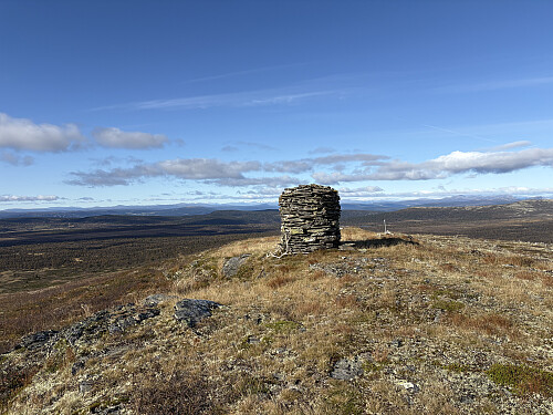 Veslefjellet i Ringebu, utsikt mot vest