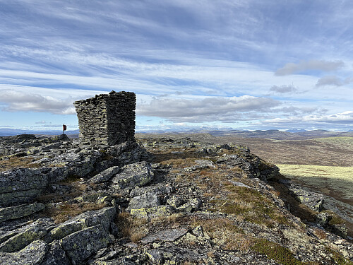 Utsikt nordover fra Store Kvia