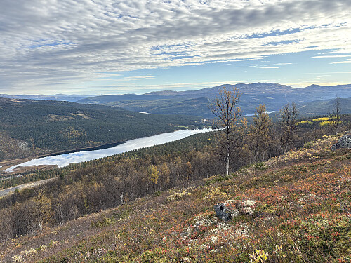 Utsikt ned til Slangen