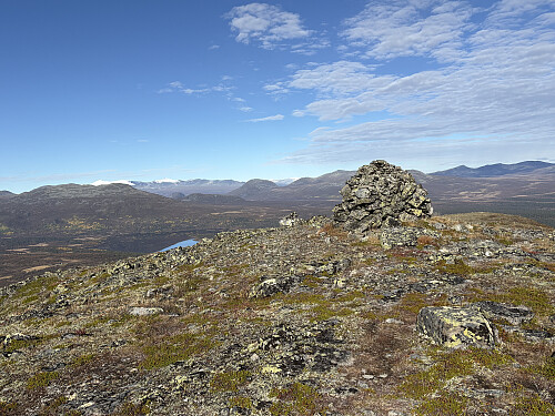 Utsikt nordover fra Svartkampen