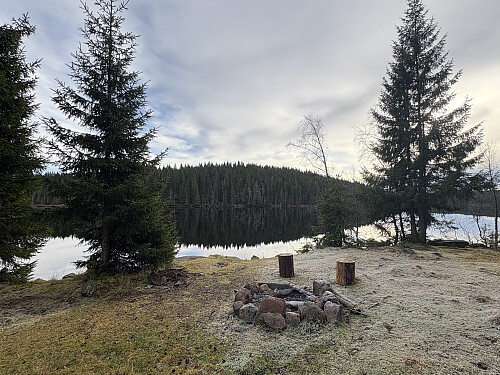 Idyllisk ved nordenden av Store Daltjuven