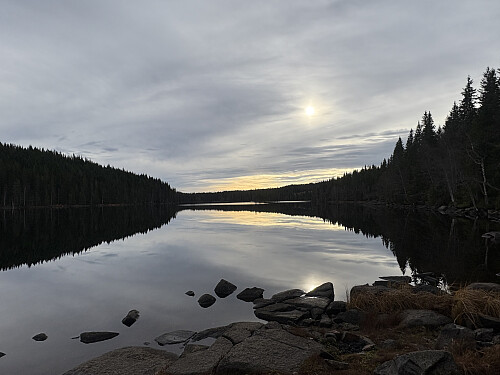 Tilbake ved nordenden av Store Daltjuven