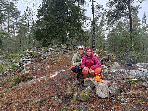 Alltid trivelig med bålturer:)