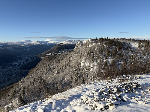 Tilbakeblikk mot Hillingsberget vest