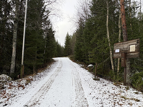 Like ved bommen ved hovedveien