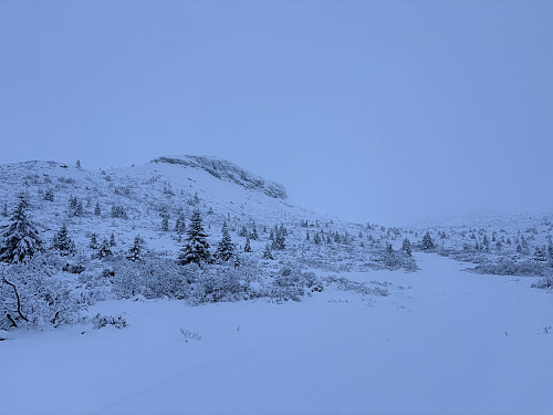 På vei rundt Skeikampen
