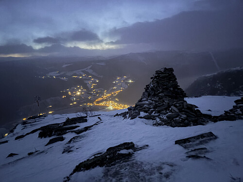 Flott utsikt fra Jørundstadhammeren 