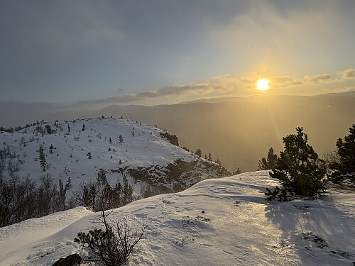 Jørundstadhammeren sett fra Kluftåthaugen
