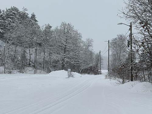 Dønnestadmoen parkeringsplass