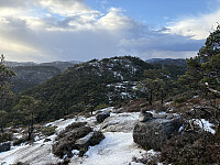 Eikelifjellet sett fra Hagaknuten