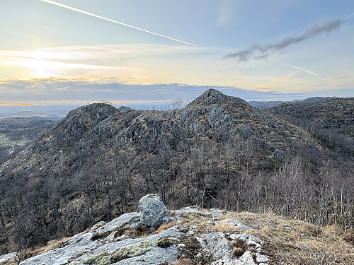 Erlundsnuten sett fra fortoppen