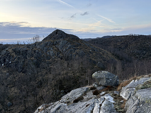Utsikt over til Hagafjellet
