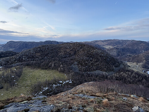Tverrfjellet sett fra Hagafjellet