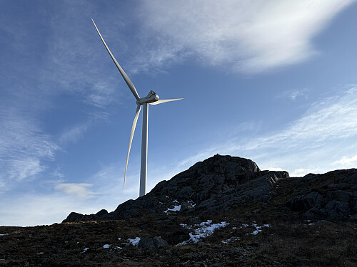 Tindafjellet sett fra anleggsveien
