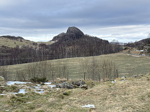 Utsikt over til Fløyfjell