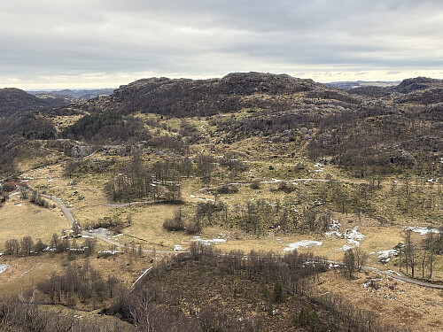 Tofjellet sett fra Kjertåsen