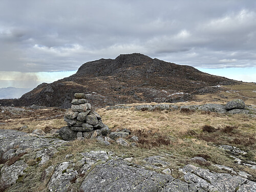 Fitjanuten sett fra Husafjellet
