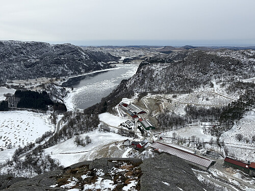 Nordland gård sett fra oven