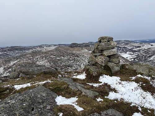 Håfjellet med Vassfjellet i bakgrunnen