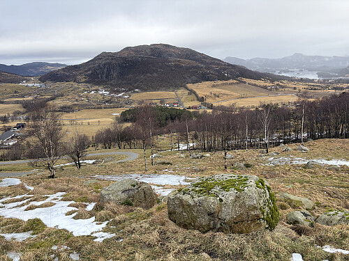 Øykjafjellet sett fra oppstigningen