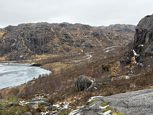 Tilbake mot parkeringlomma og Ytra Ulsvatnet
