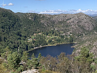 Utsikt mot Øvre Drivdal.