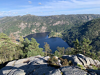 Utsikt mot Østefjells.