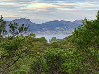 Utsikt mot Jørpeland.