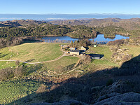 Utsikt mot Vind-Birkeland.