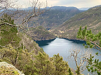 Utsikt mot Sandsfjorden og Nevøysundet.