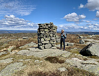 Toppområdet.
