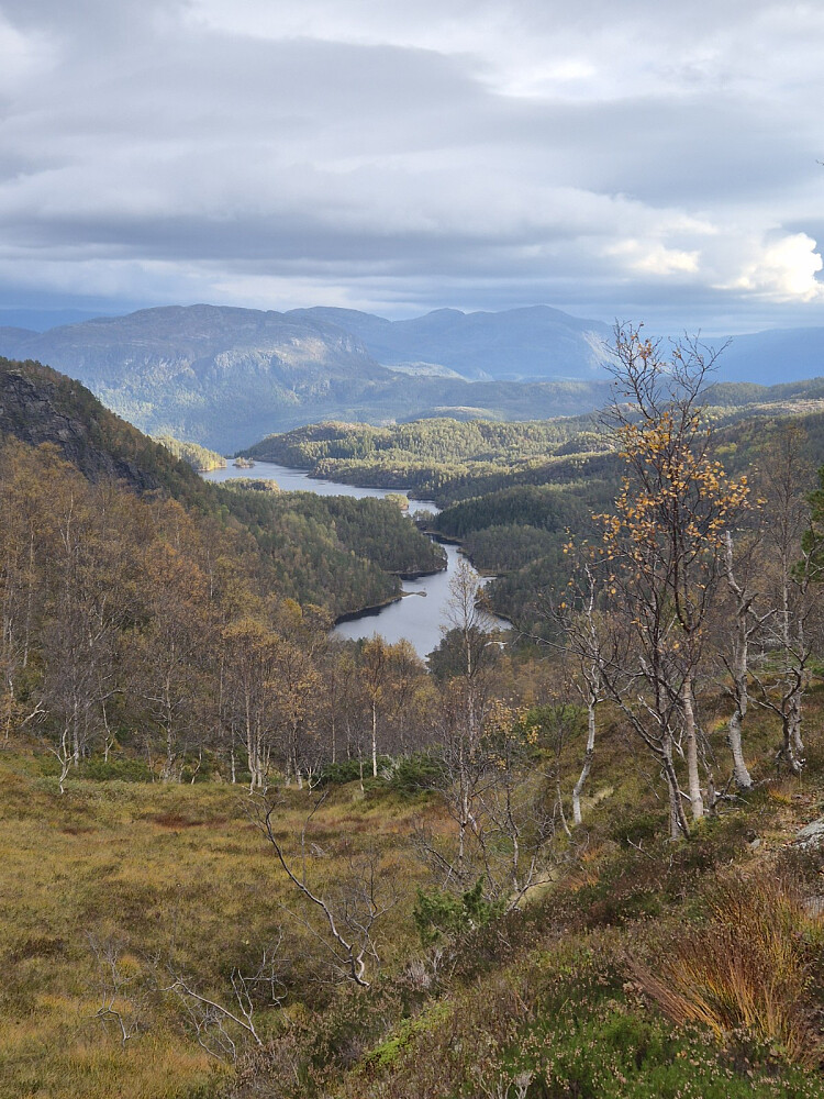 Utsikt til Hiimsvatnet