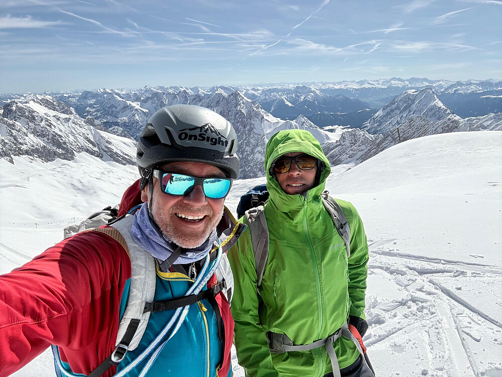 Am Gipfel des Schneefernerkopfs