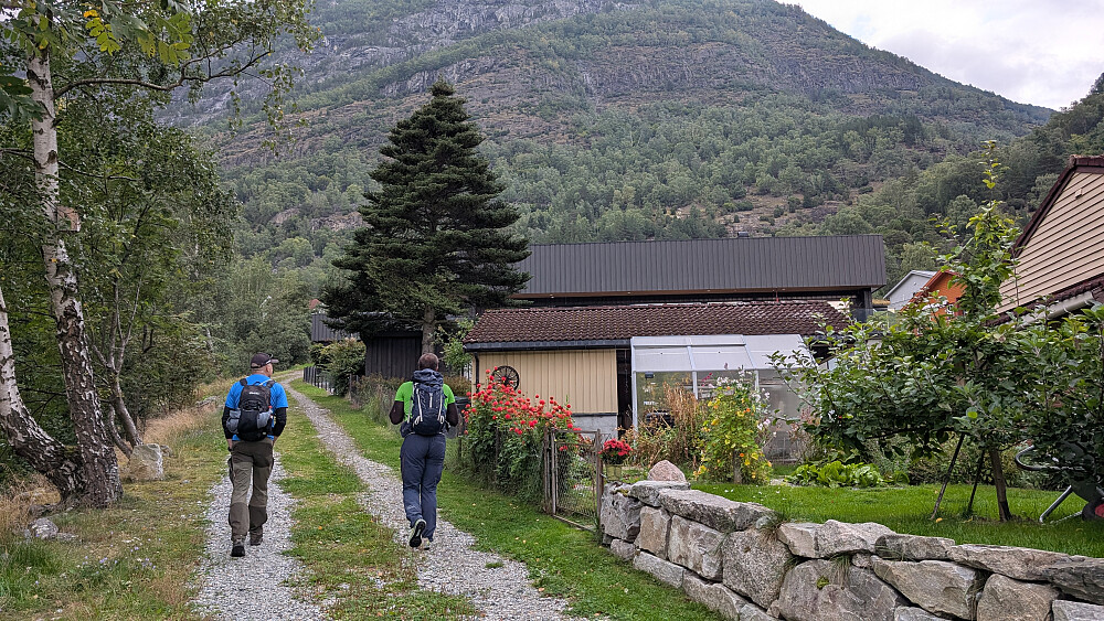 Ved start. Straks venter 1650 høydemetre 