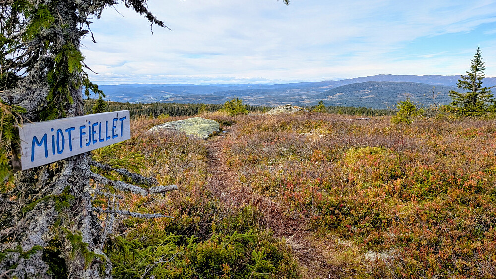 Mot Nylsfjellet og Synnfjell langt bakenfor