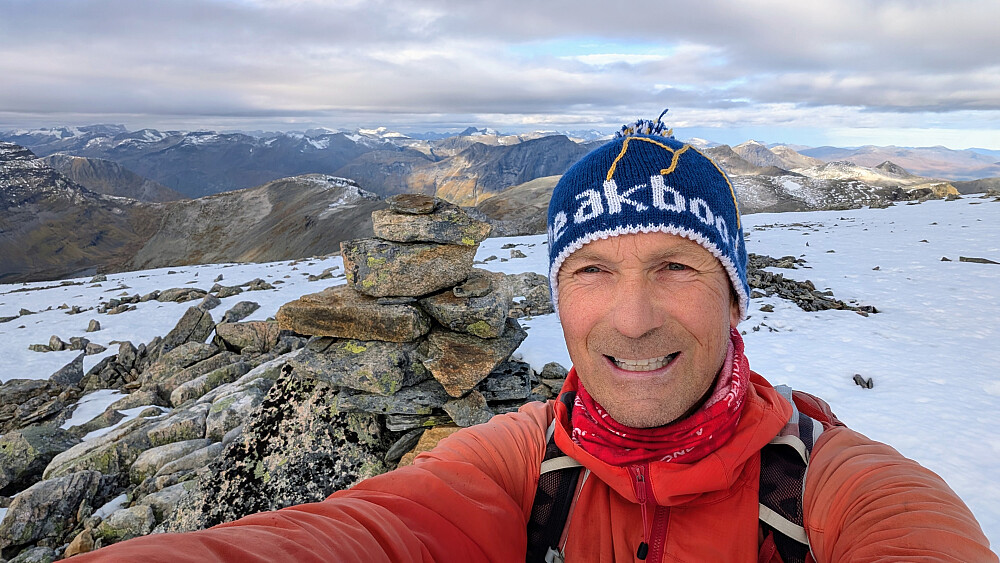 Endelig på toppen av Eidshornet 