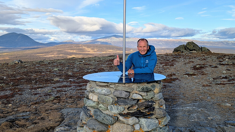 Heidalsmuen og Saukampen bakenfor