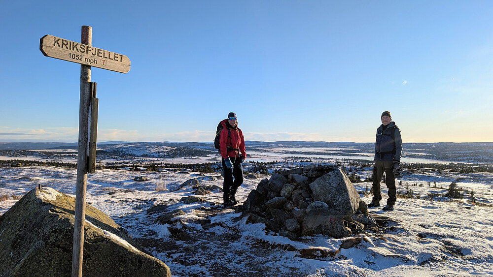 På Kriksfjellet