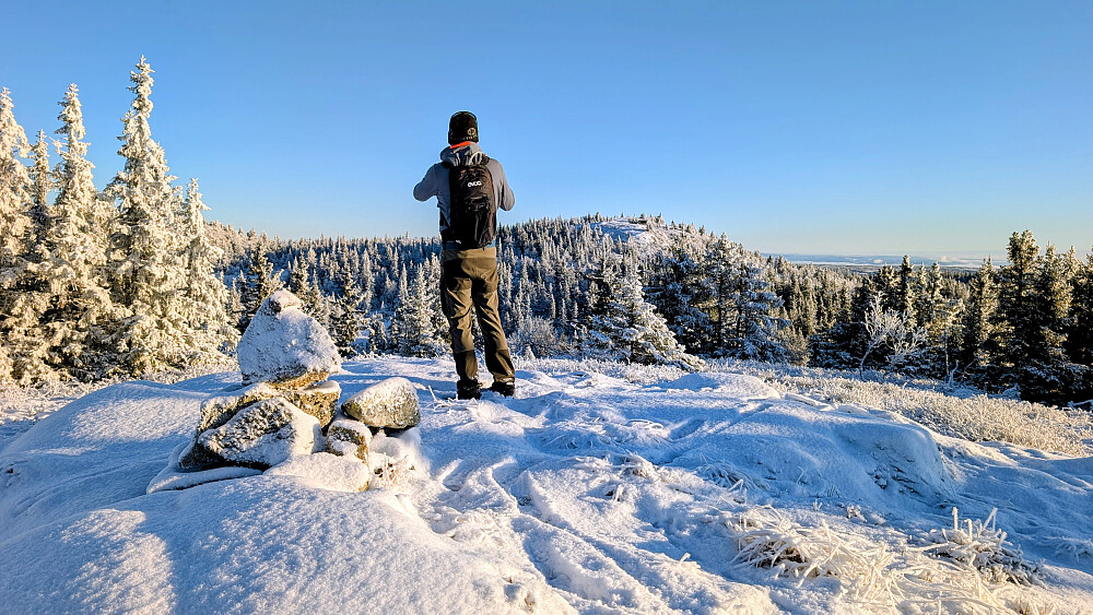Krokvassfjellet bakenfor