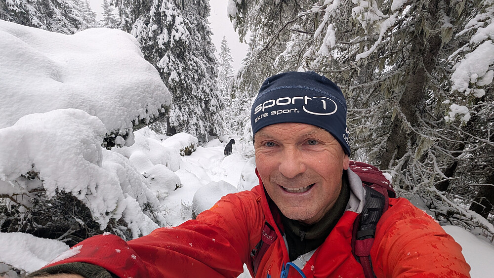 Vinter med Jens Hansens sti