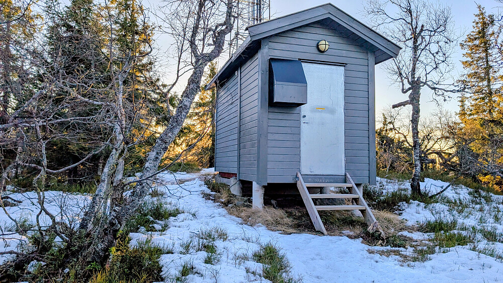 Toppen. 27. desember og knapt snø. Her burde det ha vært 1m snø nå. 