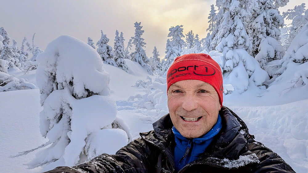 Nærmer meg Fugletjernshøgda 