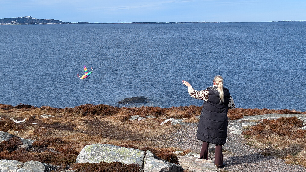 Drageflyging ved havet