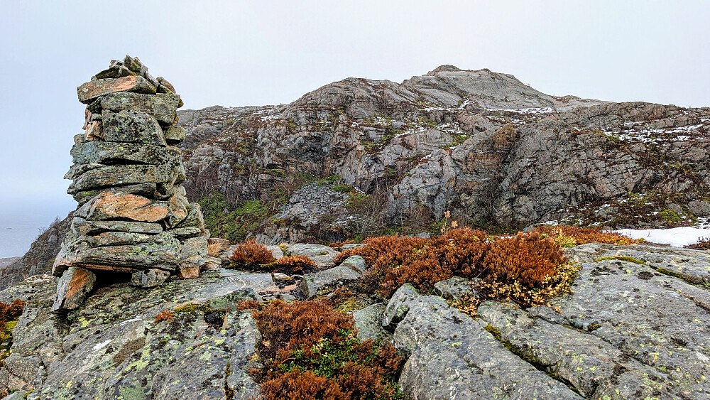 Oppe på ryggen mot Høgfjellet....