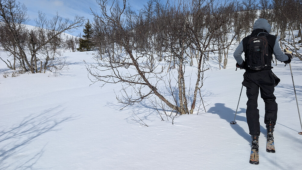 På vei opp mot Gruvefjellet