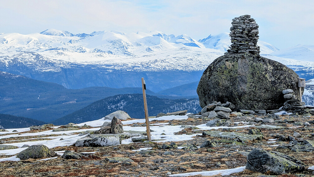Toppen... men høyeste punkt er vel ikke akkurat der.