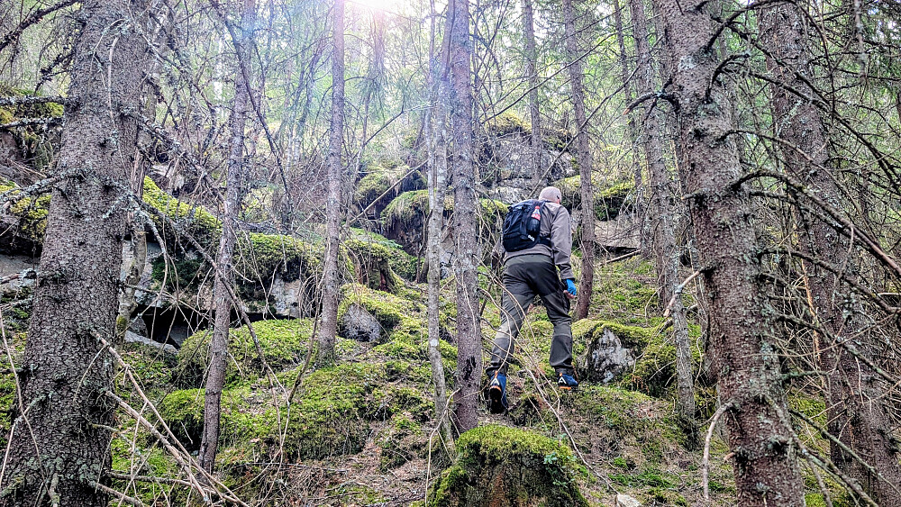 Litt bratt og ulendt 