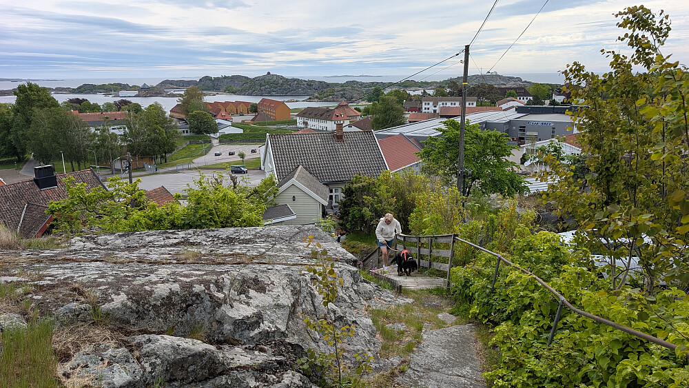 På vei opp mot Søndre Blokkhusfjell