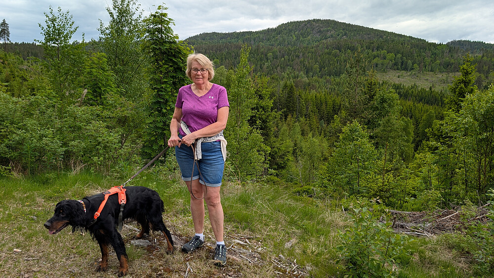 Utsikt mot Grasåsen.