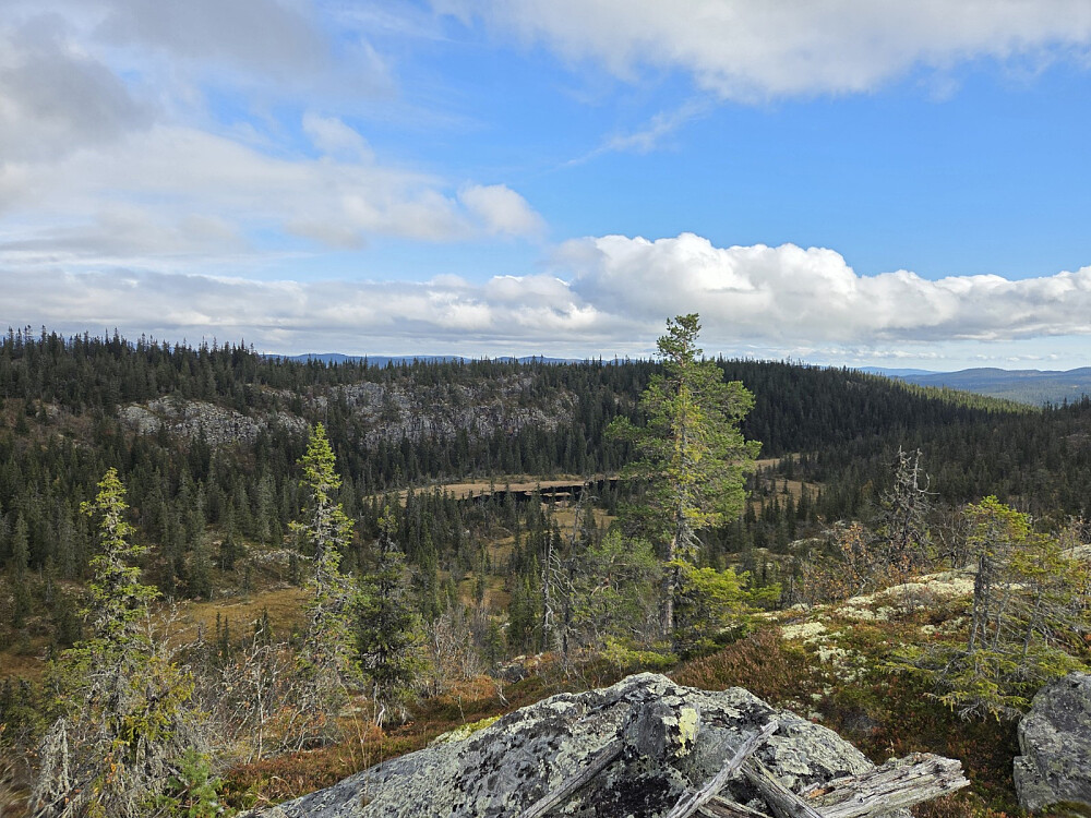 Fin utsikt frå Haustsæterfjellet